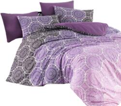 Atisat Ágyneműhuzat garnitúra, 100% pamut renforce, egyszemélyes, 3 részes, Colin lila