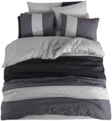 Atisat Ágyneműhuzat garnitúra, 100% pamut renforce, egyszemélyes, 3 részes, Pascal szürke
