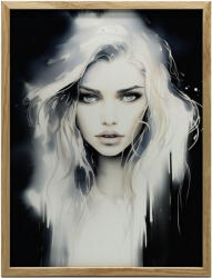  FAKERETES PLAKÁT FALRA SÖTÉTBANA PUHA FEKETE 70x100 CM