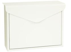 Richter Czech postaláda, fehér, acél (BK 57 BIALA)