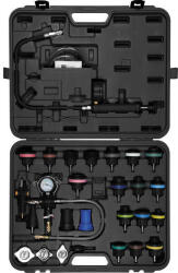 TOYA Autóhűtő nyomásmérő készlet 28 részes (YT-06721)