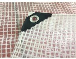  LENO CRISTAL Megerősített Átlátszó Ponyva - 6 x 8m, 100g