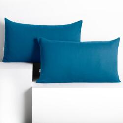 DecoKing Díszpárnahuzat AMBER kék dzsörzé 50x60 DecoKing