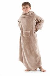 DecoKing Takaró Lazykids bézs sima klasszikus 90x105 DecoKing