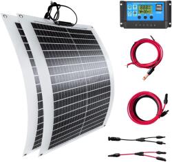  200W -os napelemkészlet, rugalmas kialakítás, monokristályos technológia, 200W -os készlet, 18 V -os