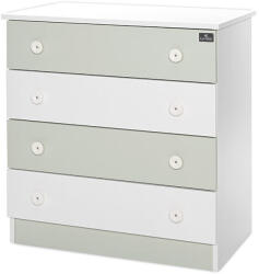 Lorelli Komód - White & amp; Milky Green