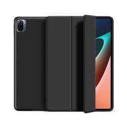 Gigapack Geantă de birou, efect piele (FLIP, deschidere laterală, TRIFOLD, suport de birou) NEGRU GP-132340 (GP-132340)