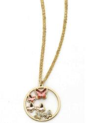  Boccadamo Pillangó Bronz Nyaklánc - Swarovski Kristályokkal