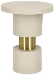 Bizzotto Mitul Fog Glamour Dohányzóasztal Bézs/Arany (0747261)