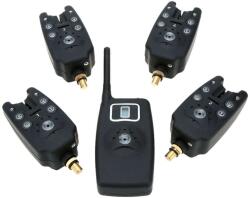  4+1 elektromos rádiós kapásjelző szett táskában (BBHR) - pepita - 40 990 Ft