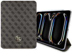 GUESS GUFC13PM24PS4SGW iPad Pro 13" 2024 barna mágneses 4G nagy logóval - pepita