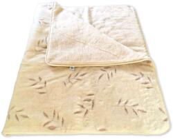 Ortho-Sleepy Olivo mintás 100% bárány gyapjú takaró 520 g/m2 / 150x200 cm - pepita