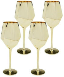  KARE Diamond Arany Borospohár Készlet 660ml (KHM-57343)