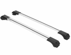 2 db-os keresztrúd készlet, kompatibilis a DACIA DUSTER 2010-2013 modellekkel, ezüst színű, kulcsok nélkül