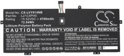 Cameron Sino 5B11D97138 Li-Polymer Akkumulátor Lenovo Laptophoz - Fekete (CS-LVY914NB)