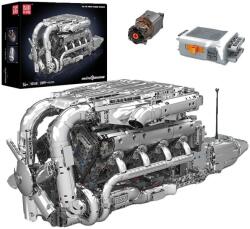 Mold King V8 Twin Turbo Engine, 2899 darab, elektromos alkatrészek, 2899pcs