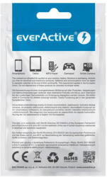 everActive Cablu Date everActive USB-C 1m - White, silicone, quick charge, 3A - CBS-1CW (CBS-1CW)
