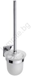 Bemeta Четка за WC 9, 5x36 см сребриста/бяла (BD0007)