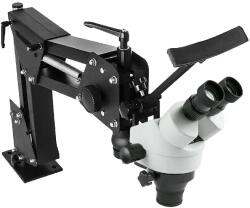  Mikro beépített tükörmikroszkóp, 0, 7x4, 5x folyamatos zoom, hosszú munkatávolság, tartós alumínium ötvözet,