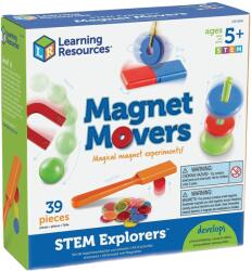 Learning Resources Set de joacă Learning Resources - Magnetism, 39 piese (LER9295)