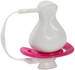 iiamo Suzeta cu clips si cutie iiamo - String+peace, 0-6 luni, roz (901)