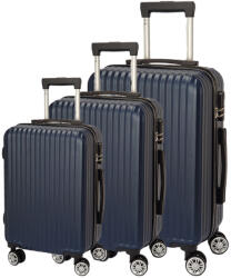 Dollcini Dollcini, Világjáró Bőrönd 3db set, 28" 24" 20" , 528293_D_3db, kék