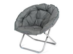  Kerti szék Happy Green fém szürke (8591022381465)