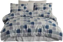 Atisat Ágyneműhuzat garnitúra, 100% pamut renforce, egyszemélyes, 3 részes, Mare kék