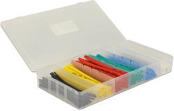 Delock 100db-s színes zsugorcsőkészlet, tárolódobozban
