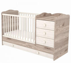 TIMBA Viki Kiságy - Kombinált 3 Fiókkal