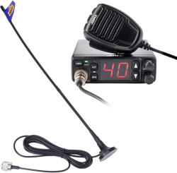 Jopix AP-7 4W, 12V CB rádió készlet + Jopix MAG-7 CB antenna