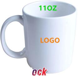  Szublimáció üres bögrék, 11oz kapacitás, fényes fehér felület, 301-400ml