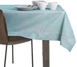 AmeliaHome Asztalterítő Vesta kék dombornyomott modern 140x500 AmeliaHome