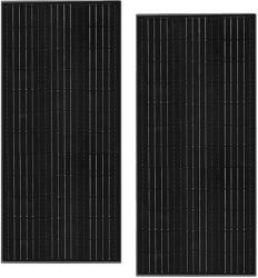  Napelem, nagy hatékonyság 24%, maximális teljesítmény 1000w, 200W-2X100W