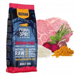 PRIMAL Spirit Iberian Pork Sertéshús Kutyaeledel kutyáknak 12kg Puha Ropogós