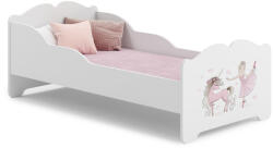 Kobi Anna gyermekágy matraccal 140x70 Lány egyszarvúval