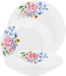 Domotti Fiorella 18 részes Étkészlet - Fehér (5908283215225)