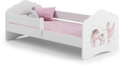 Kobi Fala gyerekágy 160x80 korlátos - Lány egyszarvúval