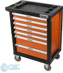 Kendo szerszámkocsi 7 fiókos+179r. szerszám klt. /090103-0113