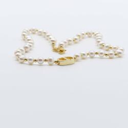  Édesvizi gyöngy nyaklánc (LB-PRL-NCKLCS-18)