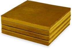  Négyzet alakú szivacs játszószőnyeg aranyszín
