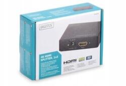 ASSMANN DS-46304 Hdmi elosztó/Splitter 2 portos, 4096x2160p 4K Uhd 3D, (DS-46304)