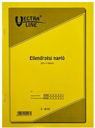VECTRALINE Nyomtatvány ellenőrzési napló VECTRALINE A/4 25x3 lapos C18-72/V (C18-72/V)
