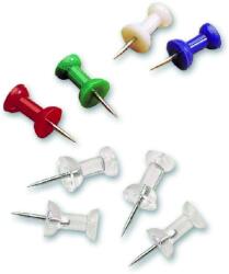  Színes Térképtűk - 50 db - Vegyes Színek