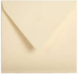 Clairefontaine Pollen Boríték - Krém - 14x14 cm (5438C)