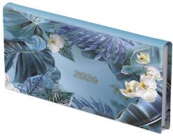 TOPTIMER Zsebnaptár TOPTIMER Joy J030 heti fekvő fehér lapos Orchidea Metalizált ezüst 2026. T030J-309 (T030J-309)