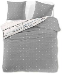  Ágynemű DUCATO szürke nyomott motívum modern 200x220+80x80*2 DecoKing