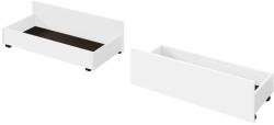 Tempo 2 darab, kihúzható ágy alatti tároló, fehér, MIDEA