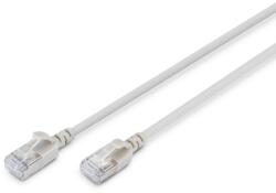 ASSMANN Patch Cord Digitus by Assmann DK-1632-A-005S, F/FTP, Cat. 6a, 0.5 m, Gray (DK-1632-A-005S)