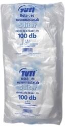 TUTI Uzsonnás és hűtőtasak TUTI 30x40 cm 5L 100 darabos 12613 (12613)